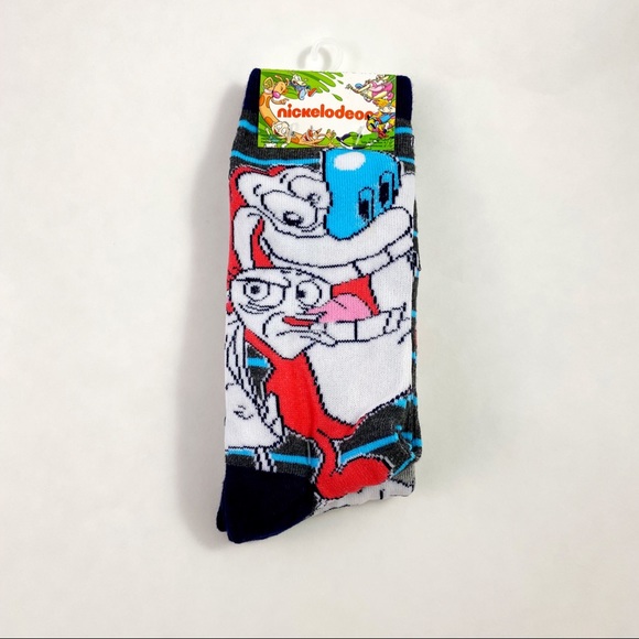 Nickelodeon Underwear & Socks Mens Nickelodeon Ren And Stimpy Show